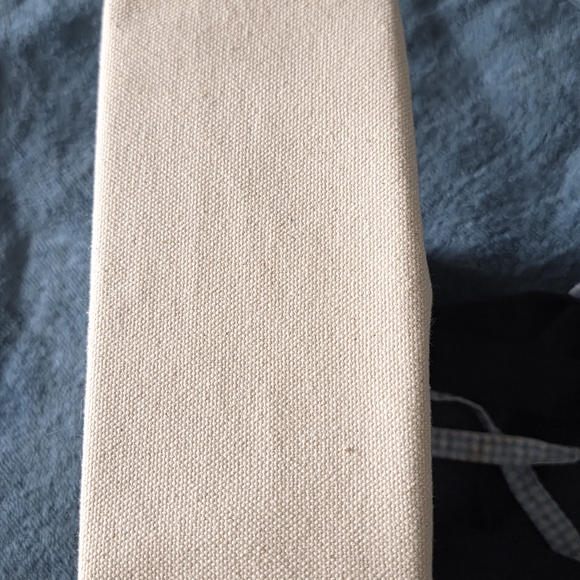 Vineyard Vines Tan and Red Canvas Tote - Picture 5 of 5